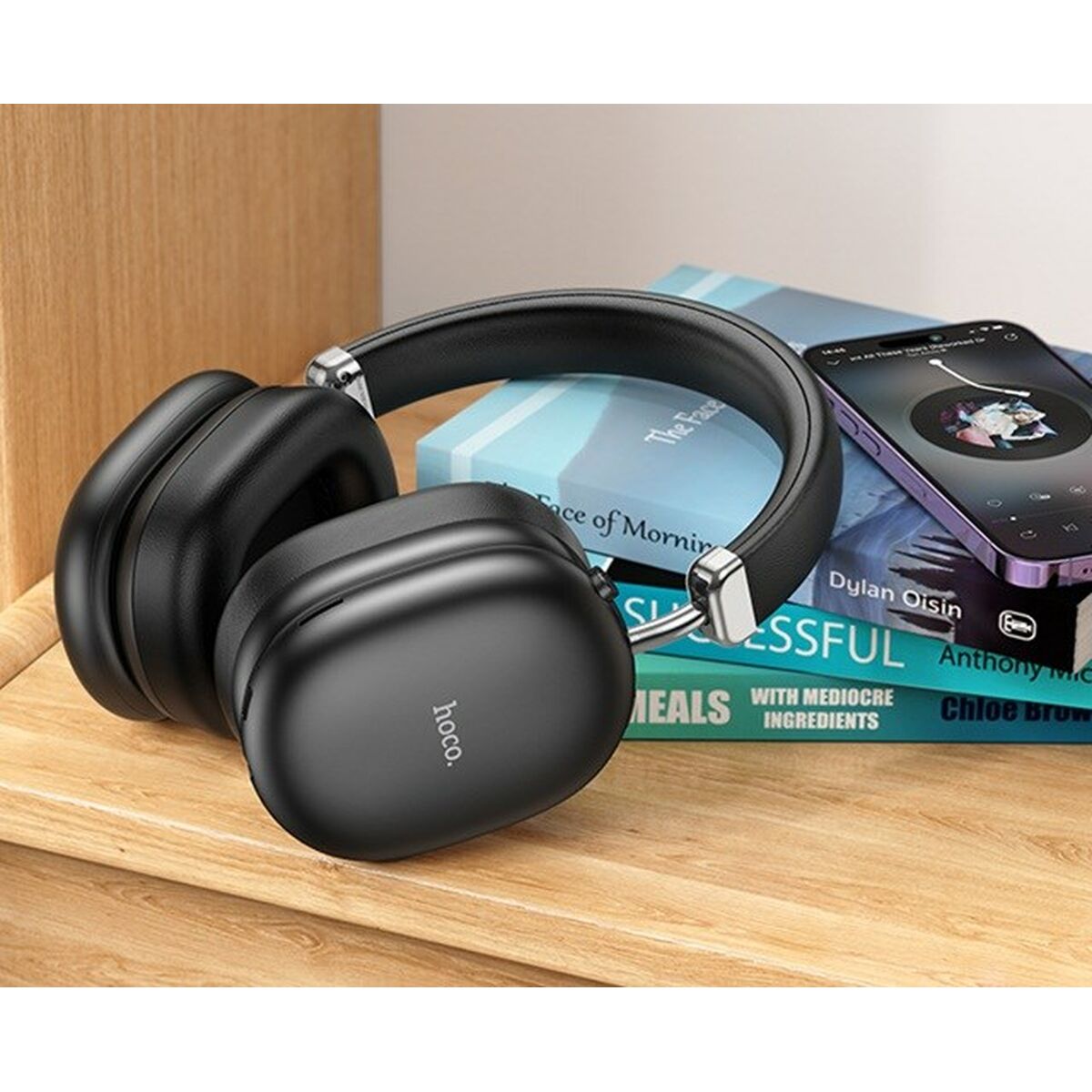 Wireless Headphones Hoco W35 Max Auspicious Black-2
