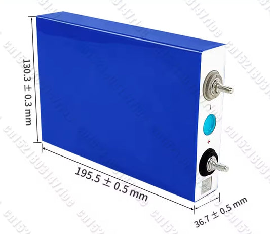 BATTERIA MODULO CELLA LiFePo4 3,2V 105Ah 4 CELLE PRISMATICA  FOTOVOLTAICO